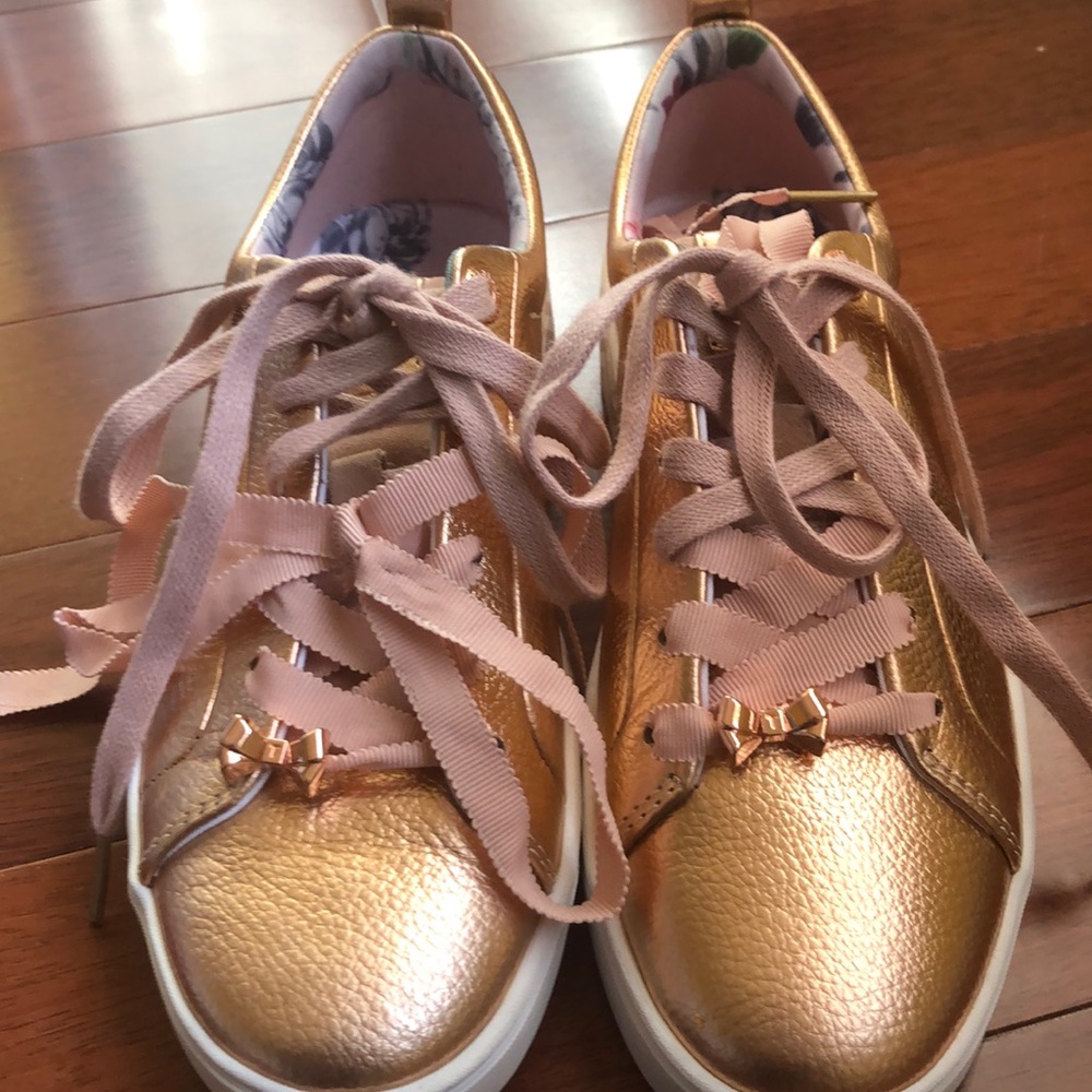 Ted Baker rose gold shoe!